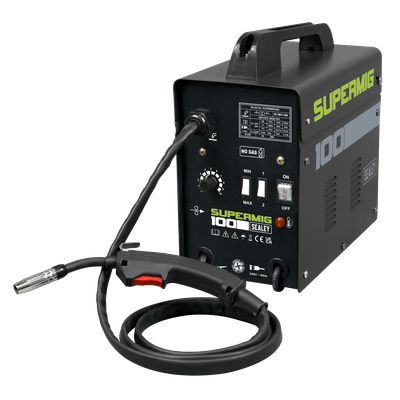 Sealey SUPERMIG100 Gasless MIG Welder 100A 230V Sealey SUPERMIG100 Gasless MIG Welder 100A 230V