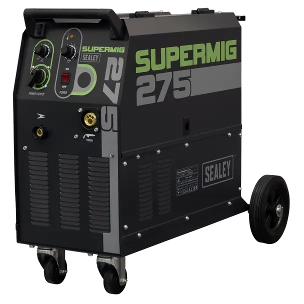 Sealey SUPERMIG275  Professional MIG Welder with Binzel® Euro Torch 270A 230V
