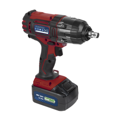 Sealey CP400LI Cordless Impact Wrench 18V 3Ah Lithium-ion 1/2 Sealey CP400LI Cordless Impact Wrench 18V 3Ah Lithium-ion 1/2"Sq Drive