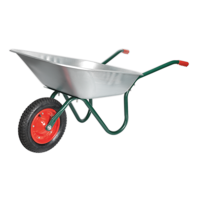Sealey WB65 Wheelbarrow 65L Galvanized Sealey WB65 Wheelbarrow 65L Galvanized