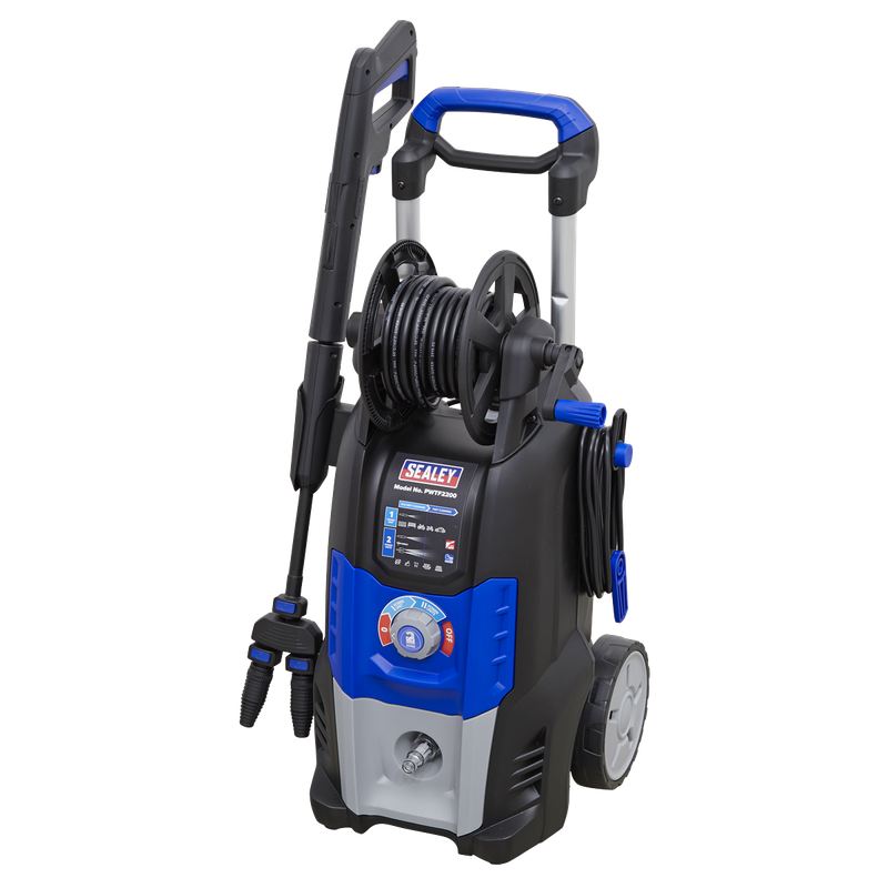 Sealey  PWTF2200 Pressure Washer 150bar 810L/hr Twin Pump with TSS & Rotablast® Nozzle