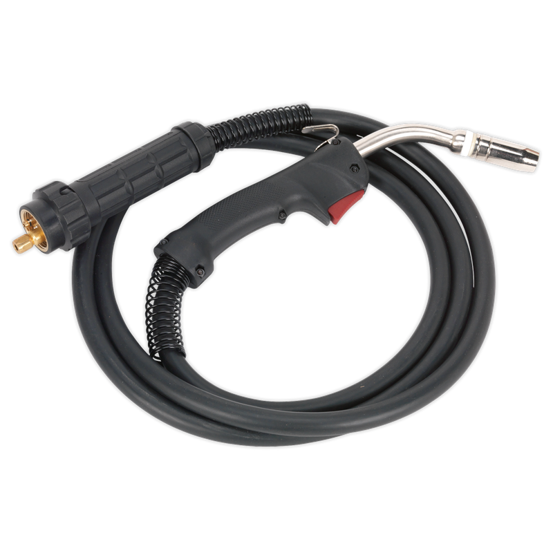 Sealey MB25 MIG Torch with Euro Connection ( 3Metre / MIG/N325 , 4 Metre / MIG/N425 Length Options) - Optional Torch Spares Sealey MB25 MIG Torch with Euro Connection ( 3Metre / MIG/N325 , 4 Metre / MIG/N425 Length Options) - Optional Torch Spares