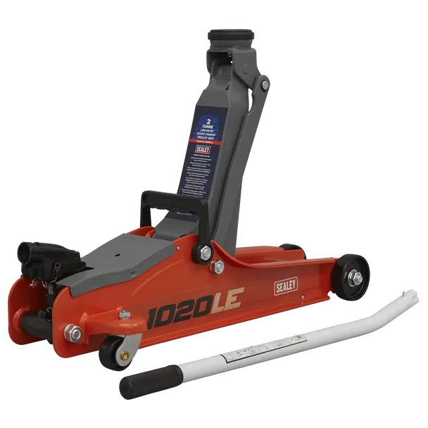 Sealey  Low Profile Short Chassis Trolley Jack 2 Tonne