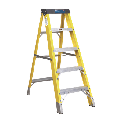 Sealey  FSL Series Fibreglass Step Ladder  EN 131 ( FSL5- 4 Tread, FSL7-6 Tread, FSL10 - 9 Tread Options)