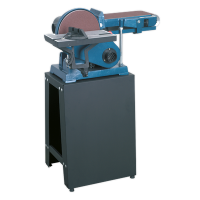 Sealey SM15  Belt/Disc Sander Floor Standing 1220 x 150mm/Ø230mm