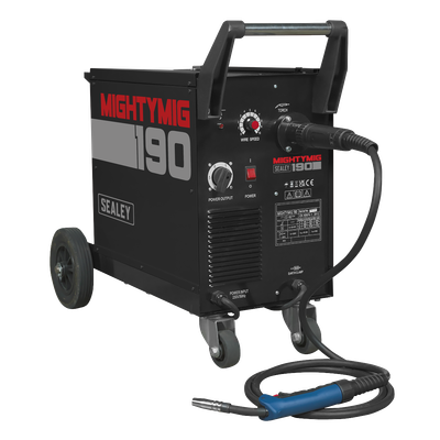 Sealey    MIGHTYMIG  190  Professional Gas/No-Gas MIG Welder with Euro Torch 190A