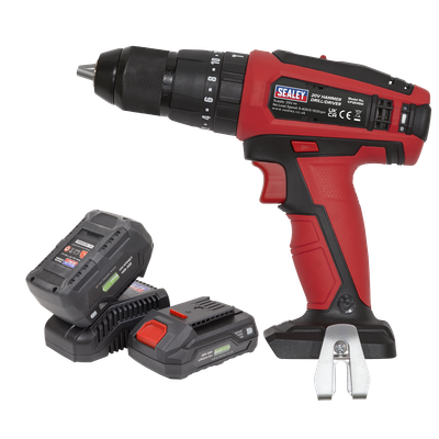 Sealey   CP20VDDKIT  Combi Drill Kit Ø13mm 20V SV20 Series - 2 Batteries