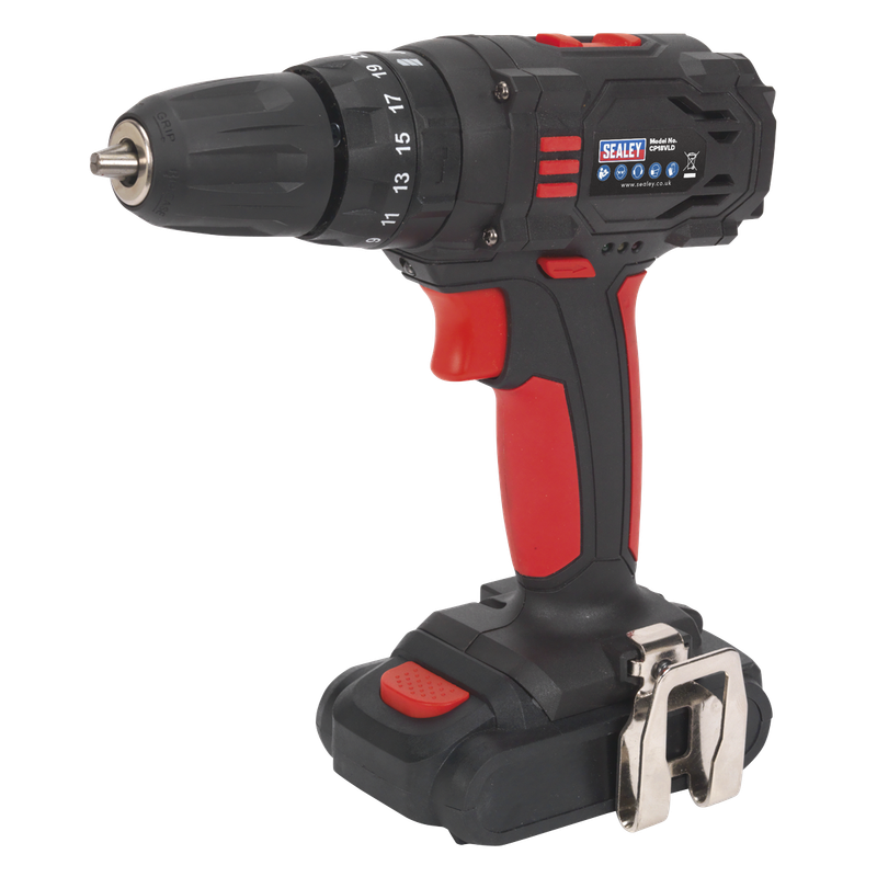 Sealey   CP18VLD  18V Ø10mm Cordless Combi Drill
