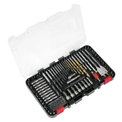 Sealey AK47104 Drill & Bit Accessory Set 104pc Sealey AK47104 Drill & Bit Accessory Set 104pc