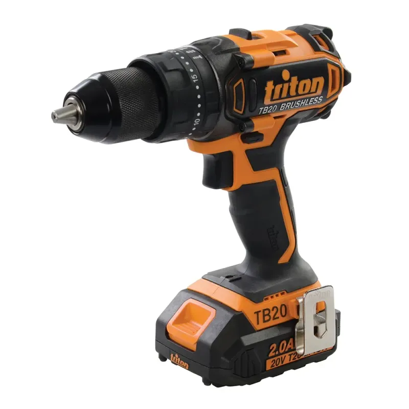 Triton T20 Brushless Combi Hammer Drill 20V T20CHBL