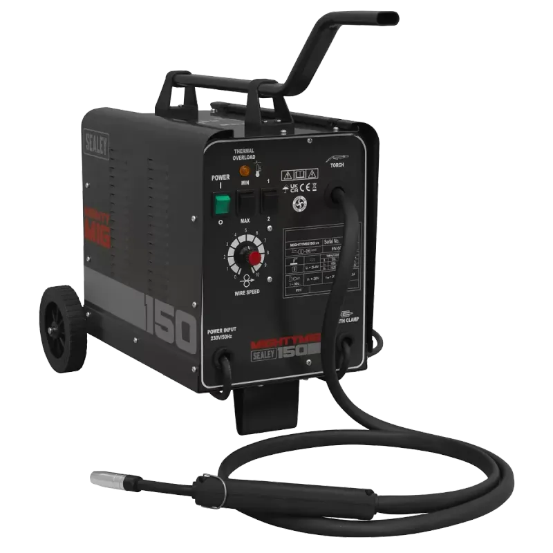 Sealey MIGHTYMIG150  Professional Gas/Gasless MIG Welder 150A 230V