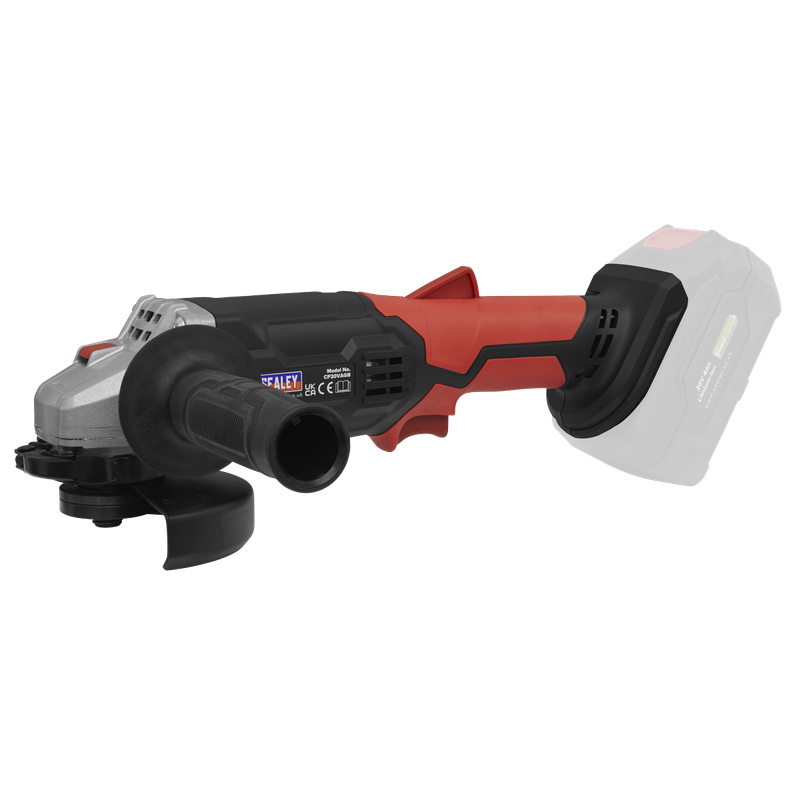 Sealey CP20VAGB SV20 Series 115mm Cordless Angle Grinder 20V - Body Only