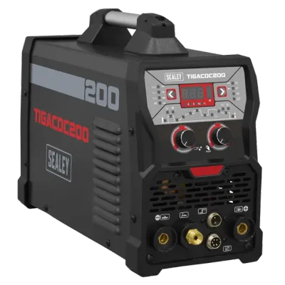 Sealey TIGACDC200 200A TIG/MMA AC/DC Pulse Inverter Welder 230V Sealey TIGACDC200 200A TIG/MMA AC/DC Pulse Inverter Welder 230V