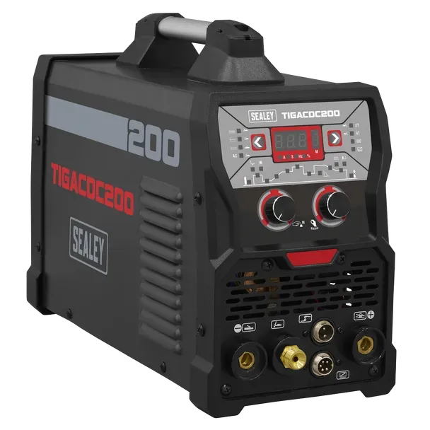 Sealey TIGACDC200  200A TIG/MMA AC/DC Pulse Inverter Welder 230V