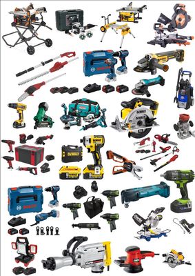 Power Tools - Corded , Cordless, Batteries & Chargers etc