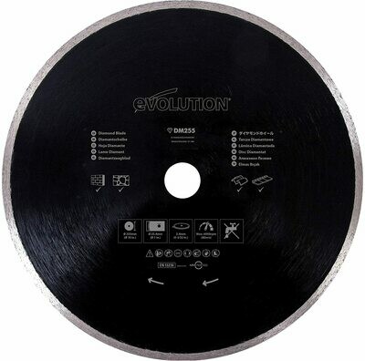 Evolution 255mm Diamond Blade Evolution 255mm Diamond Blade