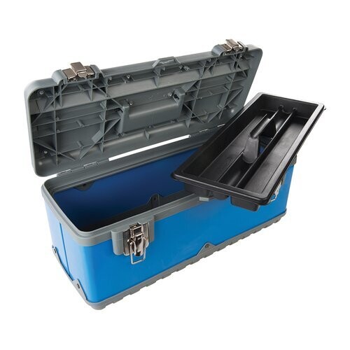 Silverline Toolbox / Impact-resistant (580 x 280 x 220mm) Silverline Toolbox / Impact-resistant (580 x 280 x 220mm)