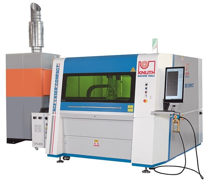 Knuth ACE Laser Compact 1313 2.0 R ( Part No. 141102) All the advantages of advanced fiber laser technology in a small package Knuth ACE Laser Compact 1313 2.0 R ( Part No. 141102) All the advantages of advanced fiber laser technology in a small package
