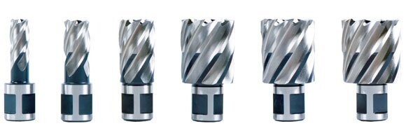 Evolution 6 Piece Magnetic Drill Broach Cutter Set ( 25 mm Short & 50 mm Long Series Options). Suitable for Evolution S28MAG , EVOMAG42 & other quality Magnetic Drills. Evolution 6 Piece Magnetic Drill Broach Cutter Set ( 25 mm Short & 50 mm Long Series Options). Suitable for Evolution S28MAG , EVOMAG42 & other quality Magnetic Drills.