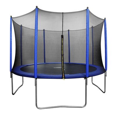 Dellonda DL69 12ft Heavy-Duty Outdoor Trampoline with Safety Enclosure Net Dellonda DL69 12ft Heavy-Duty Outdoor Trampoline with Safety Enclosure Net