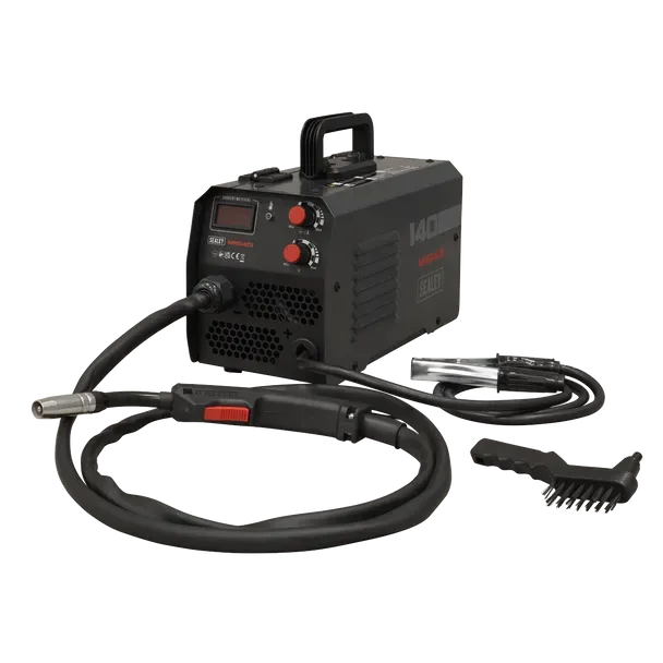 Sealey MIG140i Flux Cored Gasless MIG Inverter Welder 140A Sealey MIG140i Flux Cored Gasless MIG Inverter Welder 140A