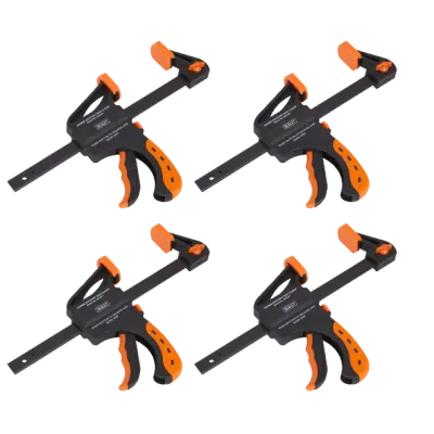 Sealey AK61014 Ratchet Bar Clamp Set 150mm 4pc