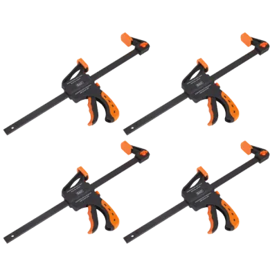 Sealey AK61024 Ratchet Bar Clamp Set 300mm 4pc Sealey AK61024 Ratchet Bar Clamp Set 300mm 4pc