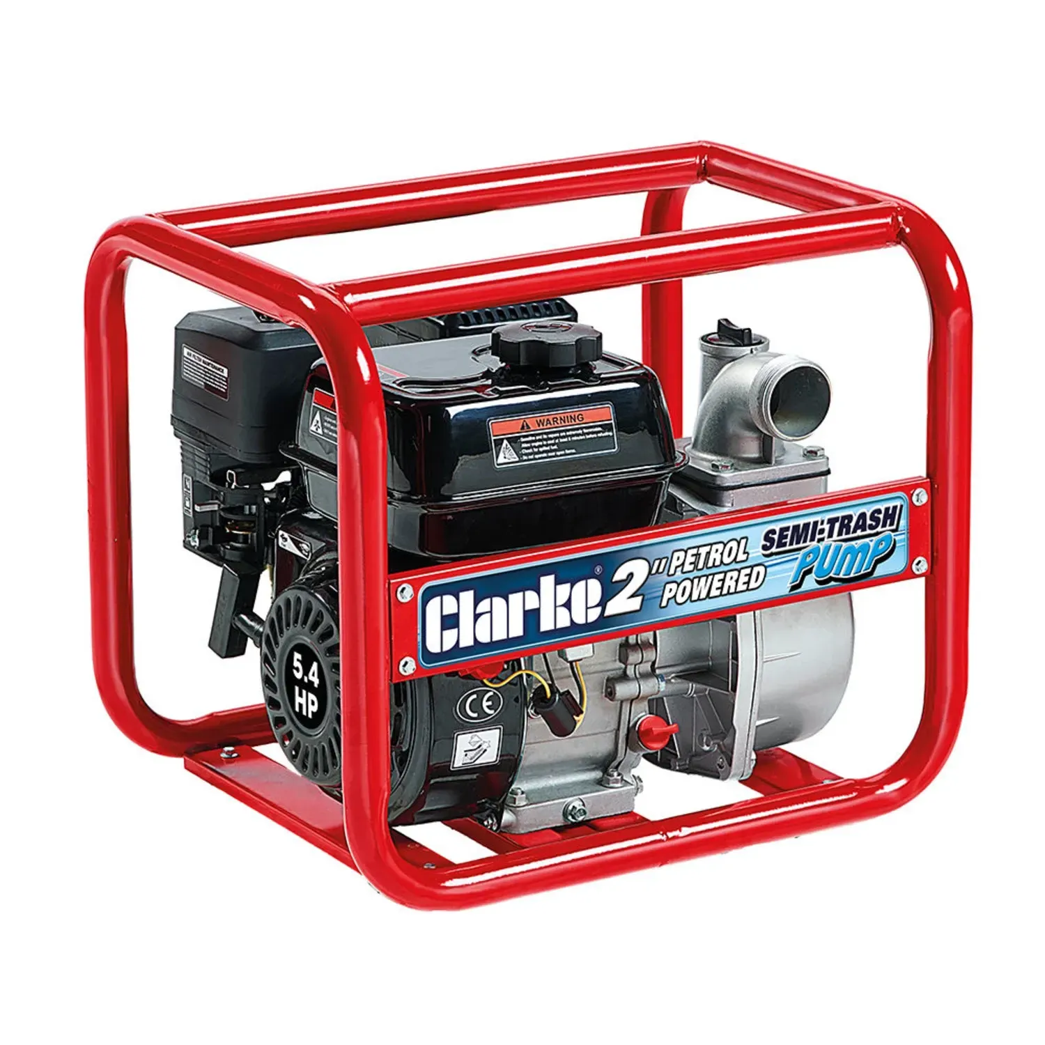 Clarke PS50 Petrol Powered 2 Clarke PS50 Petrol Powered 2" Semi-Trash Water Pump