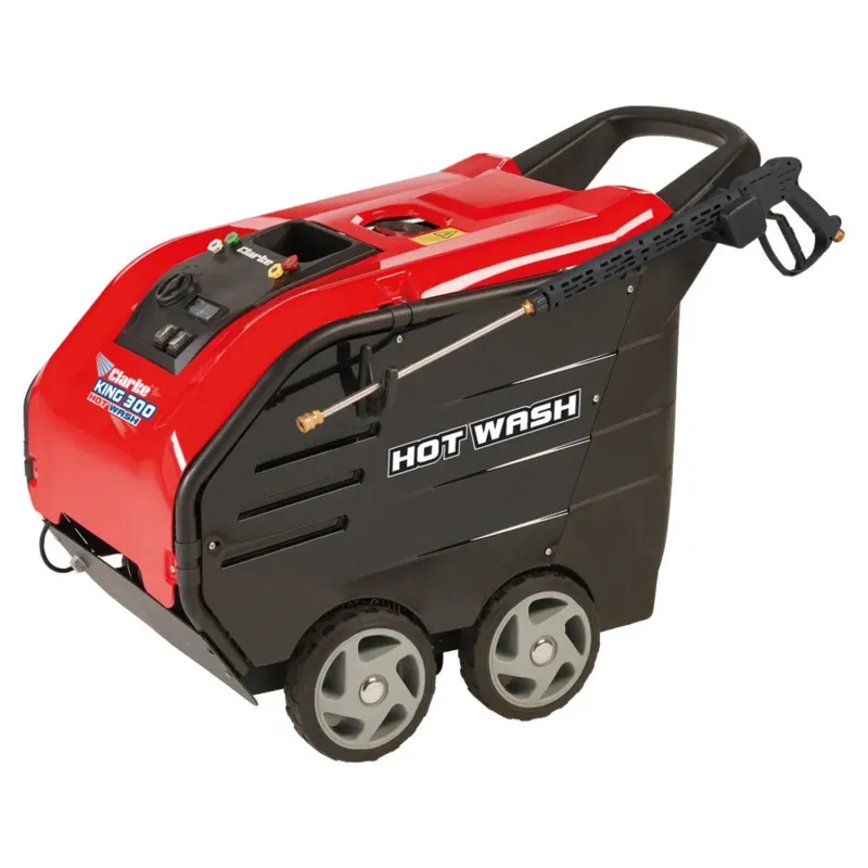 Clarke KING 300 Professional Hot Washer 150bar (230V)