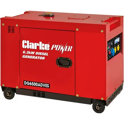 Clarke DG6500ADVES 6.5kVA Canopied Diesel Generator