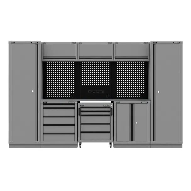 Sealey Superline Pro APMSBESTACK01SS Superline PRO® Black Edition Storage System with Stainless Worktop 3.24m Sealey Superline Pro APMSBESTACK01SS Superline PRO® Black Edition Storage System with Stainless Worktop 3.24m