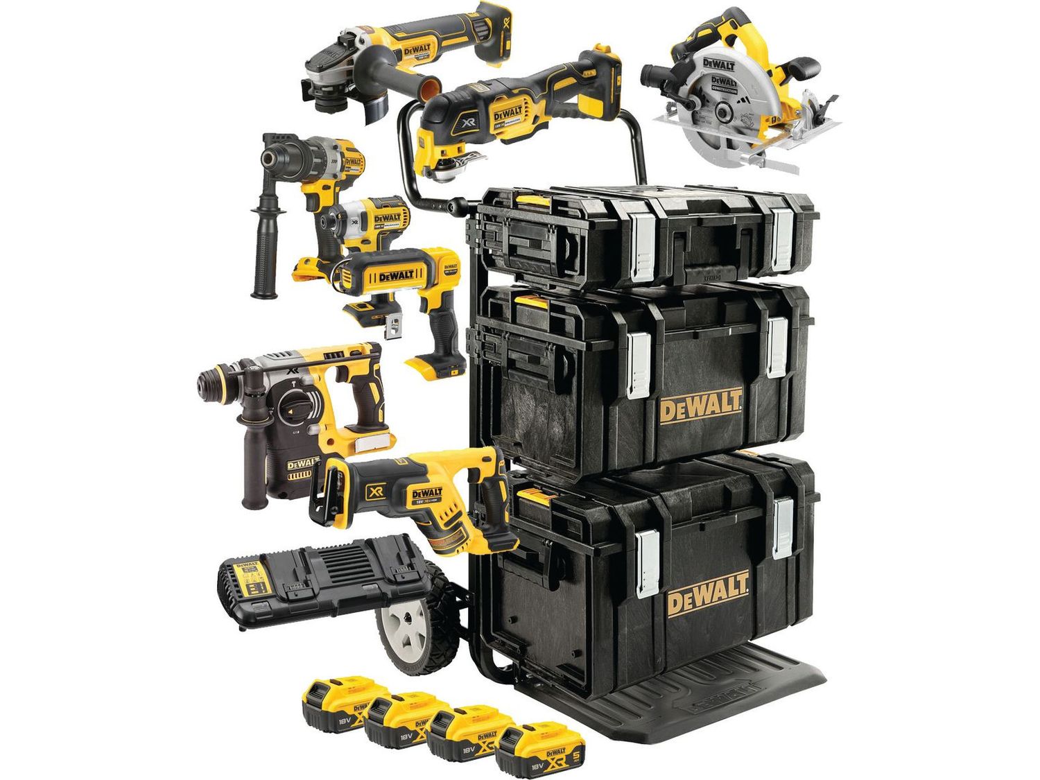 DEWALT DCK853P4 18v 8 pack DEWALT DCK853P4 18v 8 pack