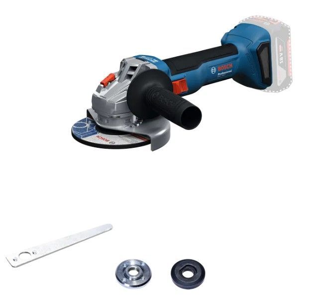 BOSCH GWS 18V-8 N 18v Angle grinder - 4.1/2 BOSCH GWS 18V-8 N 18v Angle grinder - 4.1/2" (115mm) (Body only)