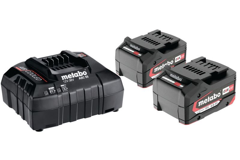 METABO BASIC SET 4.0AH 18v Charger & battery pack METABO BASIC SET 4.0AH 18v Charger & battery pack