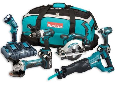 MAKITA DLX6072PT 18v 6 pack