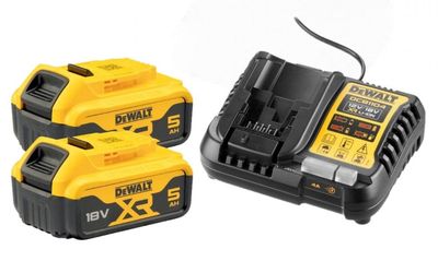 DEWALT DCB184/DCB1104 2x5Ah 18v Charger & battery pack DEWALT DCB184/DCB1104 2x5Ah 18v Charger & battery pack