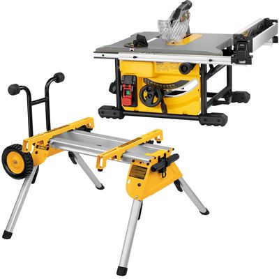 DEWALT DWE7485X 240v Table saw - 210mm blade cw Leg stand DE7400 DEWALT DWE7485X 240v Table saw - 210mm blade cw Leg stand DE7400