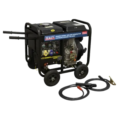 Sealey DG5000W 5000W Diesel Welder Generator 4-Stroke Engine 110/230V Sealey DG5000W 5000W Diesel Welder Generator 4-Stroke Engine 110/230V