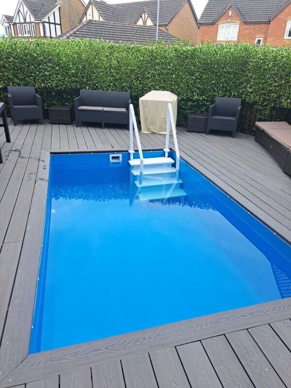 Flat side Fish Koi Pond or Plunge Pool ~ Various Sizes &amp; Colours, made to order