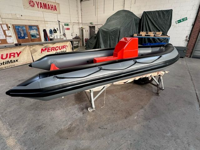 AS NEW fully Refurbished Avon SR 4 M Searider Rib Boat Only £5,995 (Package with NEW DF 40 Suzuki and trailer £14,995)