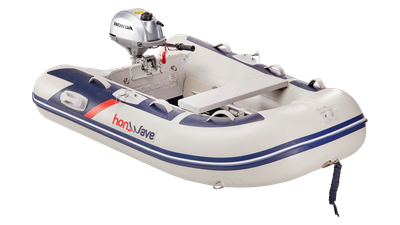 Honwave 2 m &amp; 2.5 m Slatt, Aluminium &amp; Air Deck (Boat Only)