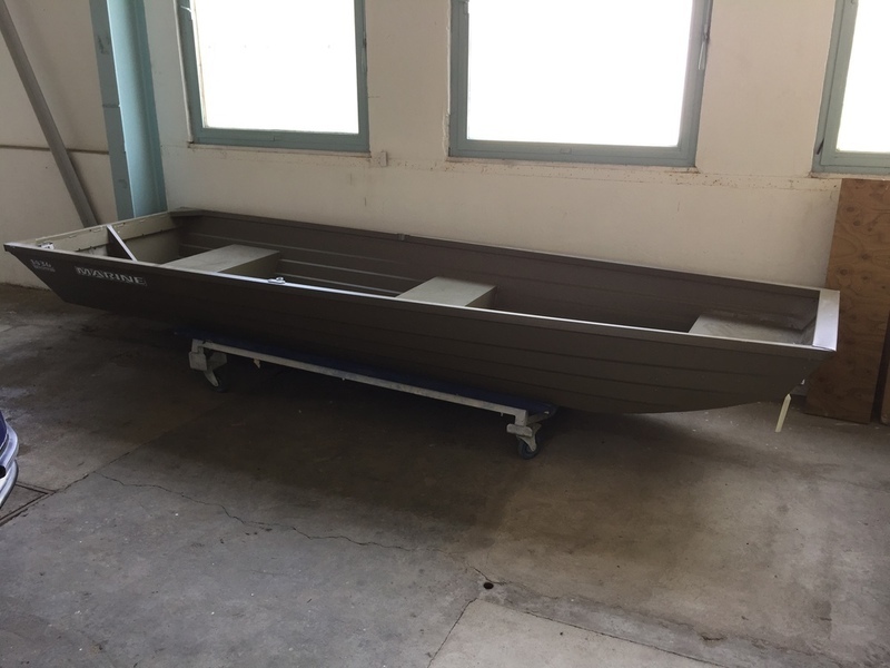 Marine Aluminium 14&#39;  GREEN / BRIGHT SILVER Jon Flat Bottom Ally Boat ~ Dinghy ~ Fishing CLICK FOR FURTHER PRICING
