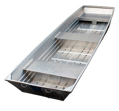Marine Aluminium 14&#39; 15&#39; 16&#39;  GREEN / BRIGHT SILVER Jon Flat Bottom Ally Boat ~ Dinghy ~ Fishing  CLICK FOR FURTHER PRICING