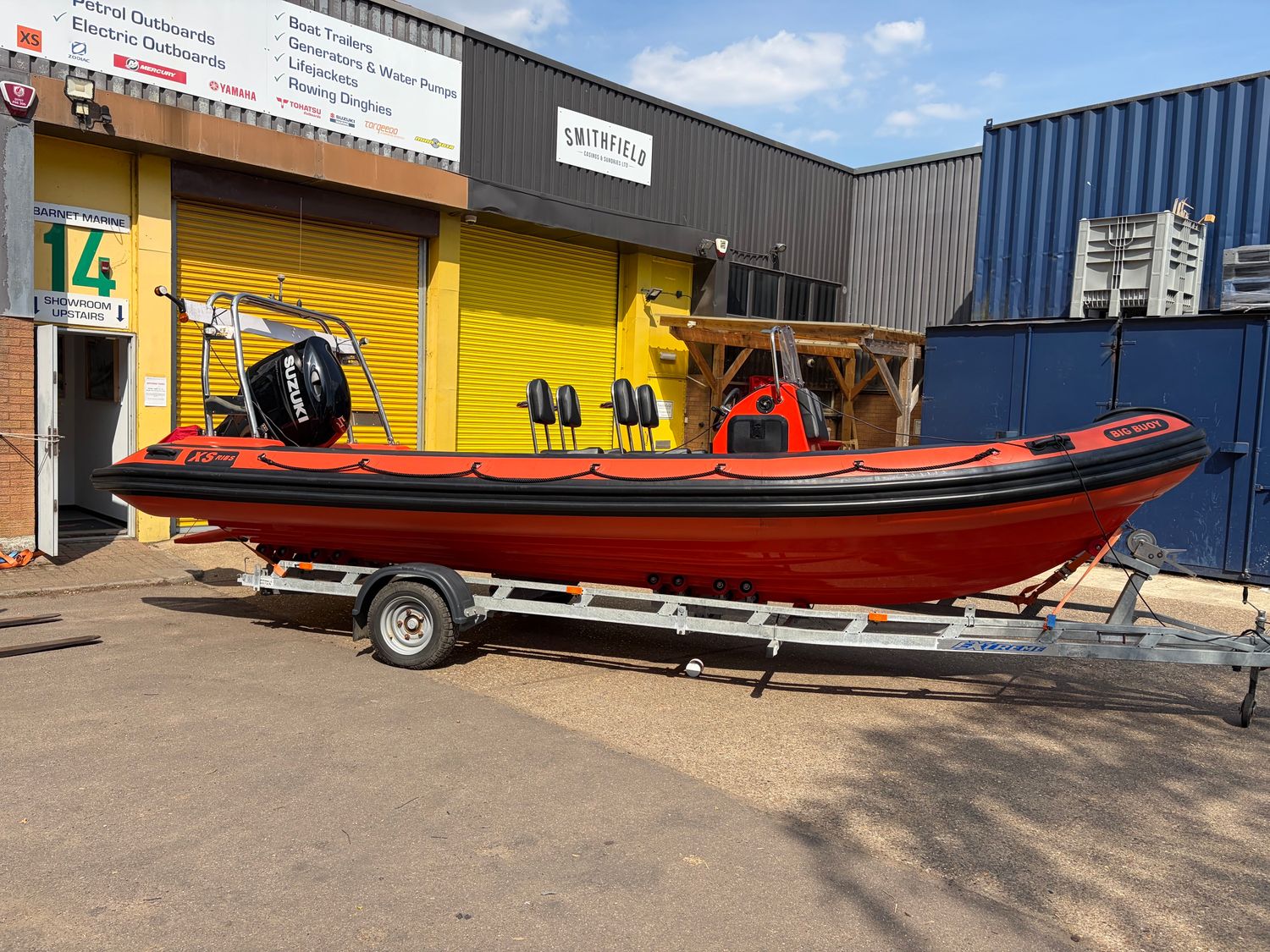 USED (2024) XS 700 Rib ~ DF 200 Suzuki ~  Trailer ~ Package ~  £54,995