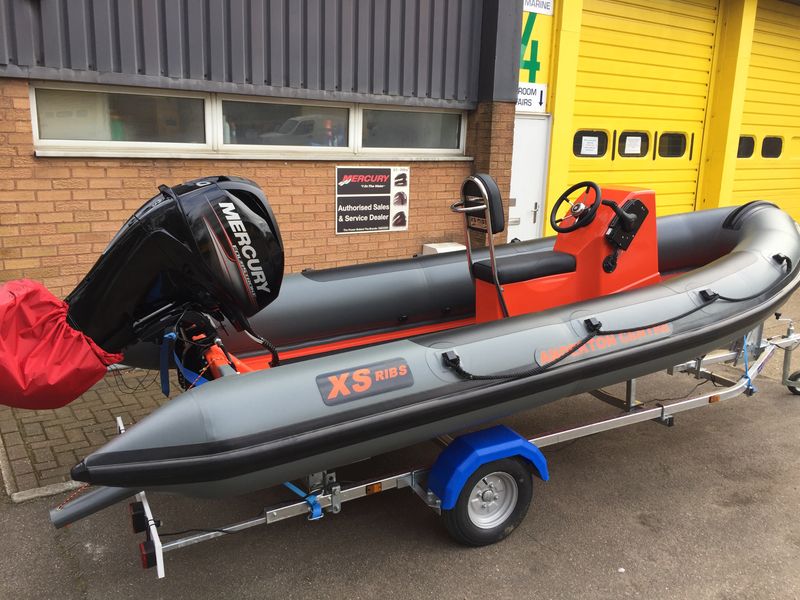 NEW ~ XS 450 ~ F 25 ELPT EFI Mercury ~ Trailer ~ Package £16,995