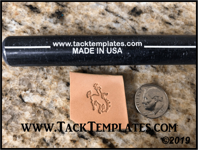 Bucking Horse (outline) Stamp