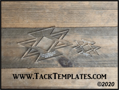 Aztec w/ Cutouts Applique Template