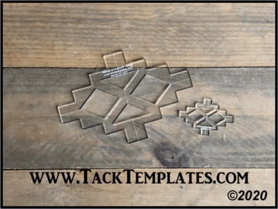 Navajo w/ Cutouts Applique Template