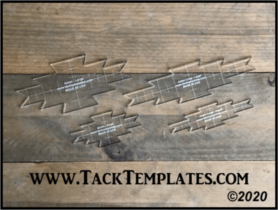 Aztec Long Applique Template