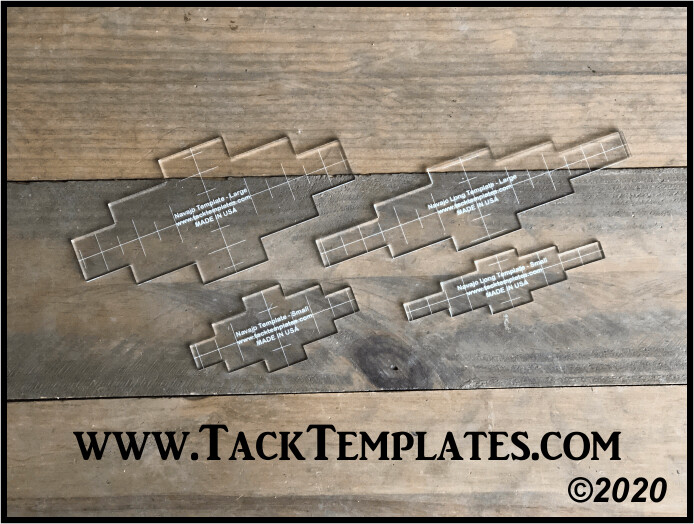 Navajo Long Applique Template